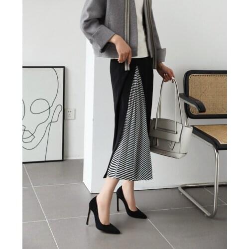 New style pointy super high heel slim heel shoes extra large womens shoes 40-41 42 43 44 45 46 47 48