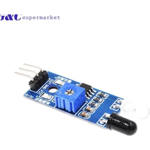 Smart Electronics Smart Car Robot Reflective Photoelectric 3pin IR Infrared Obstacle Avoidance Sensor Module for arduino Diy