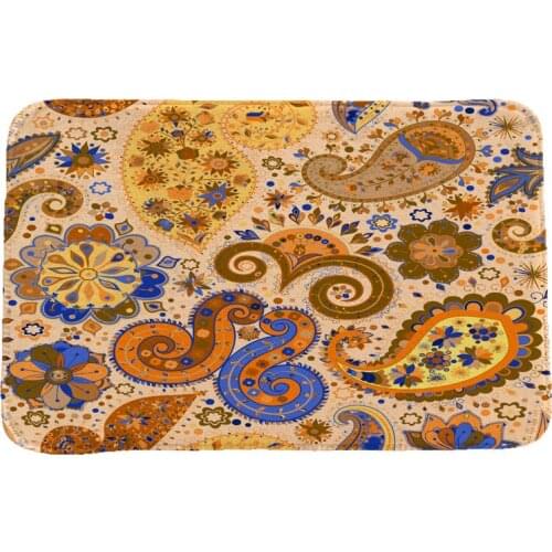 Ethnic Style National Customs Rug Hallway Carpets and Rugs for Bedroom Living Room Carpet Kitchen Bathroom Anti-Slip Floor Mats