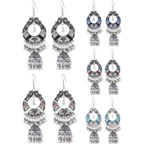 YADA 2021 Hot Sale Vintage Tassel Earring For women Girl Crystal Statement Earring Elegant Geometric Jewelry Earrings ER200162