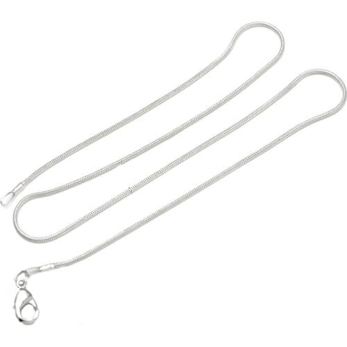 10Pcs All-Match Chain 18inch 20inch 24inch 28inch Opened Cable Link Snake Chains For DIY Making