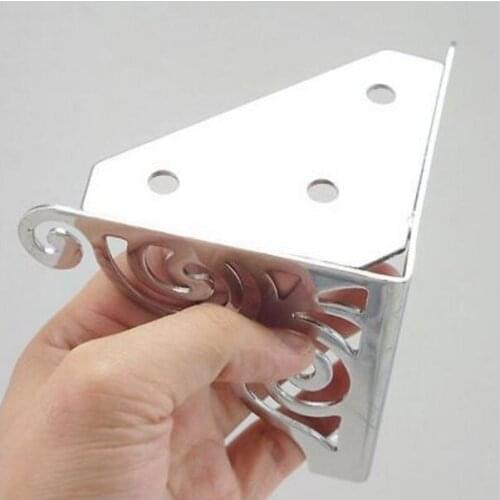 4pcs 95mm Metal Furniture Cabinet Legs Bed Tea Table Chair Sofa Leg Feet