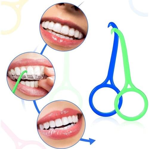 5x Aligner Removal Tool Invisible Braces Extractor Oral Corrector Retainer Extractors Alignment Braces Hook Invisible Tooth Hook