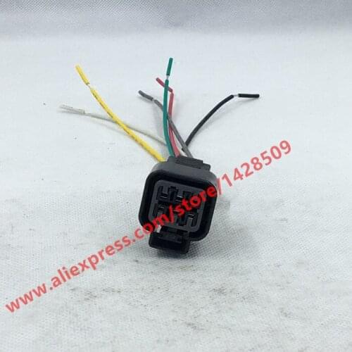 6 Pin Front Fog Lights Plug Headlight Lamp Tail Light Cable Socket For Trucks Auman 2280