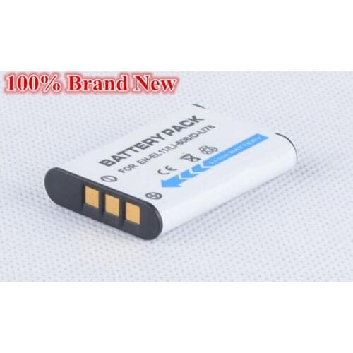 680mah 100% brand new Replacement Camera Battery For Olympus EN EL11 EN-EL11 W80 DLI78 D-LI78 EN-EL11 Li-60B FE-370 DB-L70