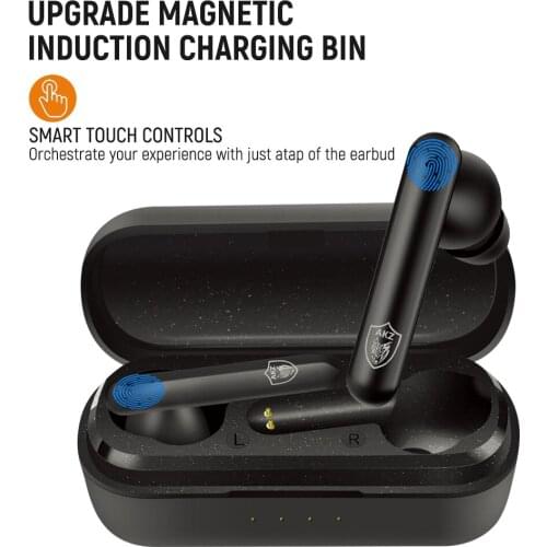 AKZ-W22 TWS wireless Bluetooth 5.0 headset TWS HIFI in-ear sports running headset supports iOS/Android mobile phone HD calls