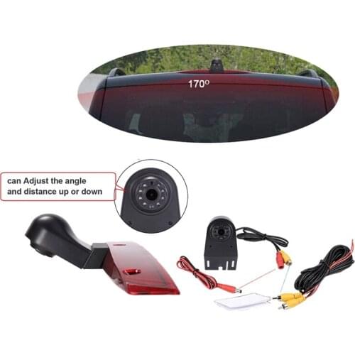 Car Parking 18mm lens Brake Light Reversing Camera Rear View Camera Waterproof For Mercedes-Benz Vito Viano W639 2003~ 2014