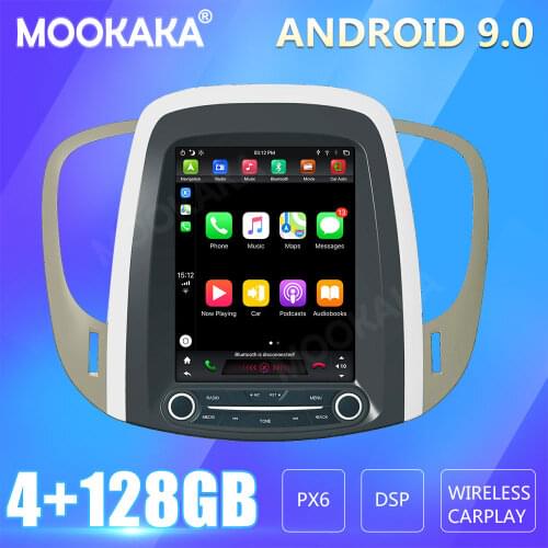 For Buick lacrosse 2008 Tesla Screen Android Px6 Car Multimedia Stereo Player Carplay GPS Navigation Head Unit DVD