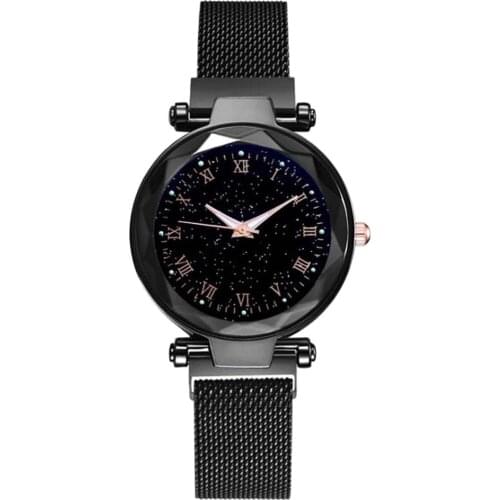 Luxury Luminous Women Watches Starry Sky Magnetic Female Wristwatch Waterproof Rhinestone Clock relogio feminino montre femme