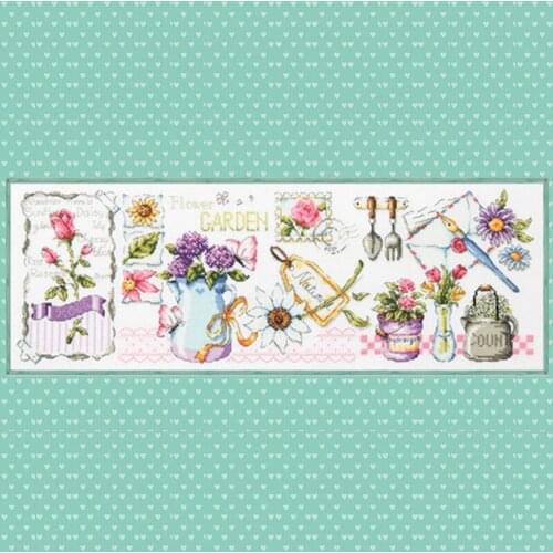 11/14/18/16/22/25ct G34 Stich Cross Stitch Kits Craft Packages Floss Counted New Designs Needlework Embroidery Cross-Stitching