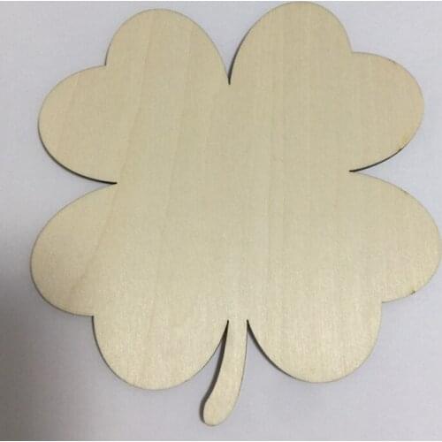 Set of 20pcs 10cm Laser Cut Unfinished Wood Cutout flower Shapes