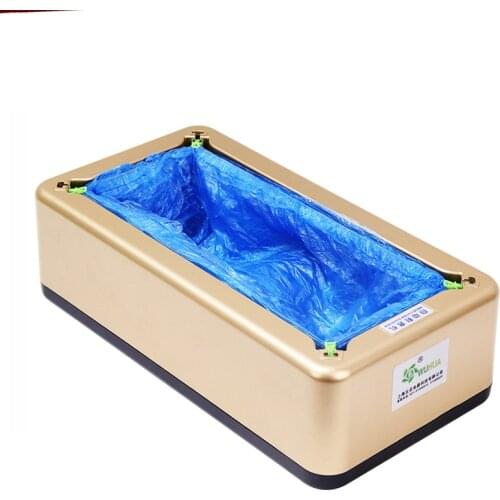 Fully automatic shoe set machine home automatic with disposable foot set machine smart shoe film machine