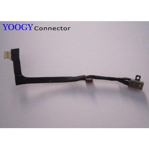 1pcs DC power socket with cable fit for Dell Vostro 14-5459R 5459 series laptop dc jack port