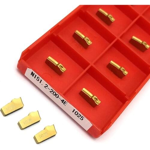 N151.2 2MM 3MM 4MM 1025 1125 grooving turning tool carbide inserts CNC metal Lathe Tool N151.2 grooving inserts Cutting tool