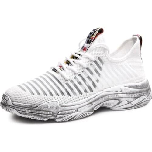 Similarfree Sneakers Men Mesh Shoes Comfortable Lace-Up Male Sport Shoes Summer Breathable Sneakers Outdoor Shoes For Men