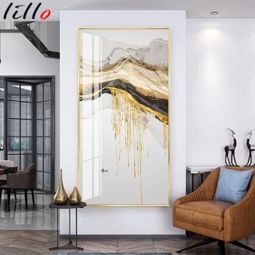 Modern Abstract Canvas Frame, Blue Marble Poster, Wall Art, Nordic Painting, Posters and Prints, Wall Pictures for Living Room