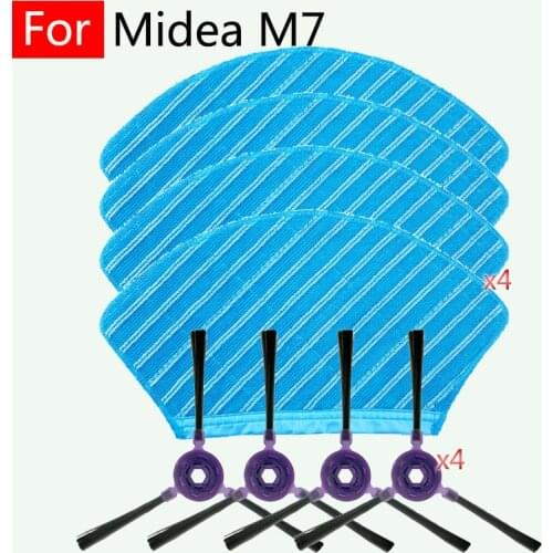 Sweeping Robot Vacuum Cleaner Replacement Home Attachment Accessories For Midea M7 Spare Parts Hepa Filter Side Brush Equipment