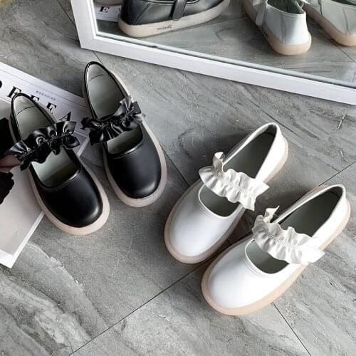 Womens Mary Jane Flats, Comfortable Nurse Shoes with Soft TPR Sole, Non-slip Flat Shoes