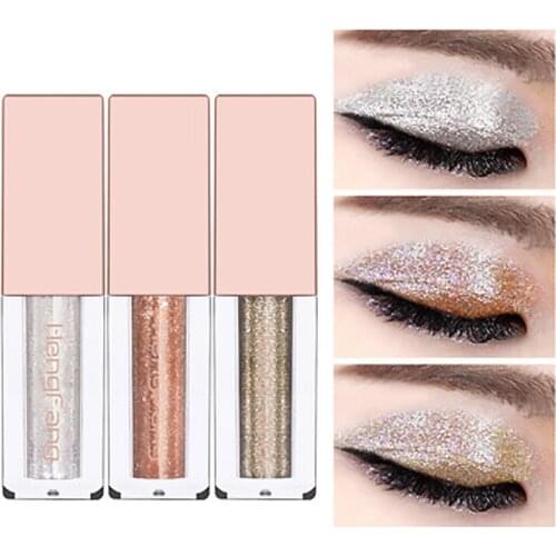 6 Colors Liquid Matte Eyeshadow Waterproof Long-lasting Brightening Shimmer Liquid Pigment Green Blue Eye Shadow Cosmetics