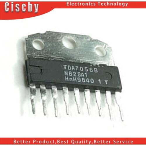 1PCS-10pcs/lot TDA7056A TDA7056 TDA7056B ZIP-9 Mono audio output amplifier
