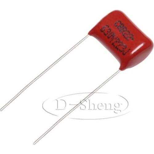 10PCS 630V223J 22NF Pitch 10MM 223 630V 0.022uF CBB Polypropylene film capacitor