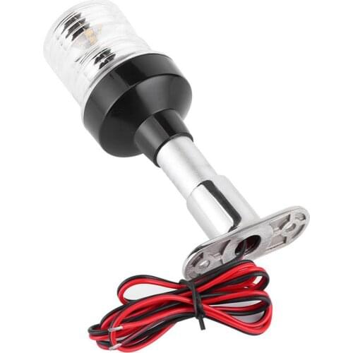 12-24V Waterproof Marine Boat Sailing Light Lamp Yacht Stern Anchor Light LED Navigation Lights 360 Degree All Round Boat Light