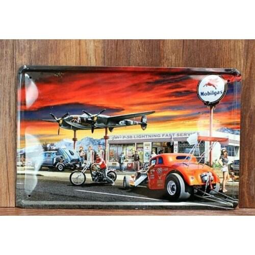 50pcs/lot Metal Sign shabby chic Wedding decoration Man cave Garage tin signs Medium Pub Bar art wall decor Plaque I-109