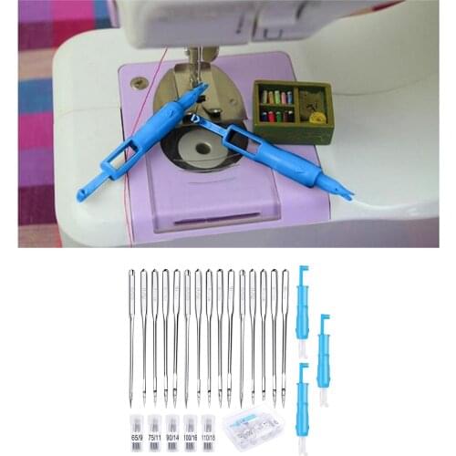 53Pc Home Sewing Machine Needles Tool Sewing Accessories For Thin Clothes, Silk, Linen, Velvet, Cotton,Corduroy,Canvas and so on