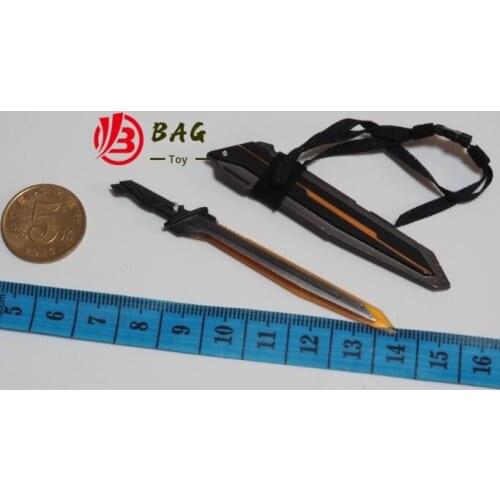 6 inch 1/12 Action Figures for MEZCO DAMTOYS SIP001 BEEL Long sword
