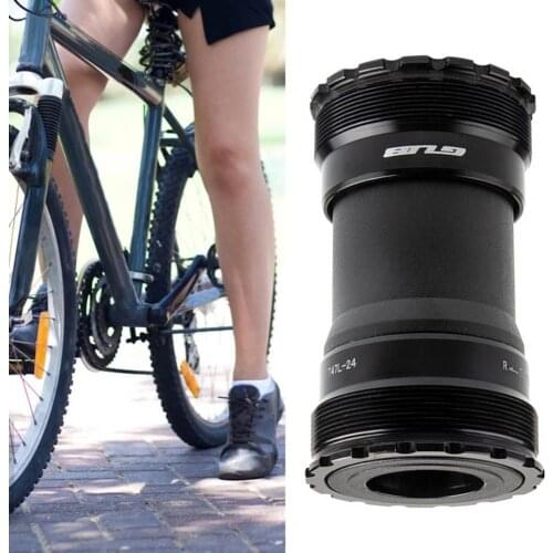 GUB T47L-24 Good Sealing Bottom Bracket Aluminum Alloy Crankset Bottom Bracket with Ceramic Bearing Bike Parts