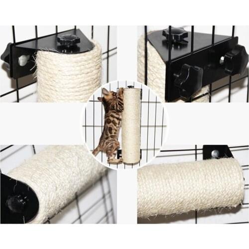 Cat Scratching Post Cat Scratching Pole Designed for Cage Cat Scratcher Made by Sisal Cat Cage Scratching Post Cat Furniture