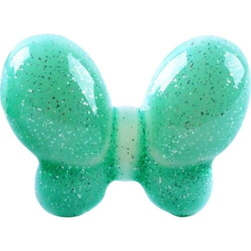 50 Pcs French Cute Butterfly Display Ring for False Nail Art Polish UV Gel Show Manicure Tool