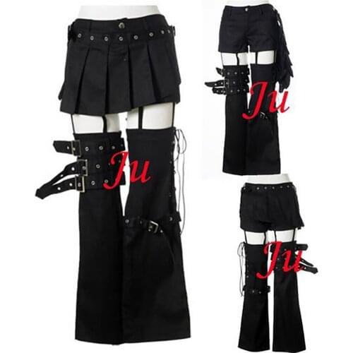 Gothic Tripp Punk Fashion Skirt Pants Trousers Cosplay Costume Custom-made[CK886]
