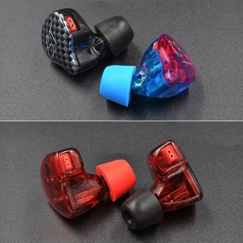 2021 New KZ Original Memory Foam Ear Tips 3 Pair Noise Isolating Comfortable Ear Pads for Headphone