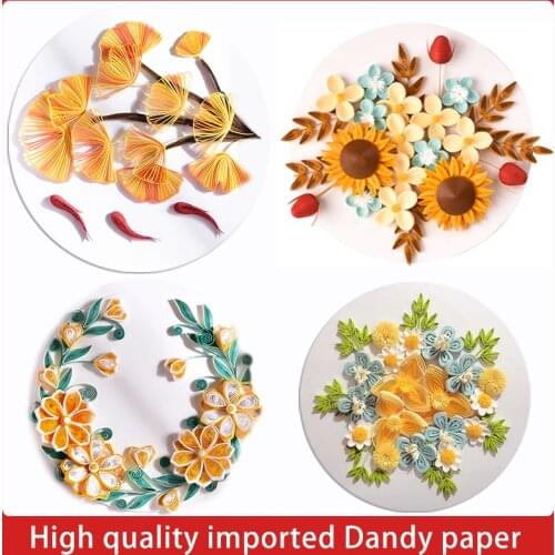 Diy quilling paper for gifts origami Scrapbook Art supplies crafts roll paper creativity handmade Stationery material package