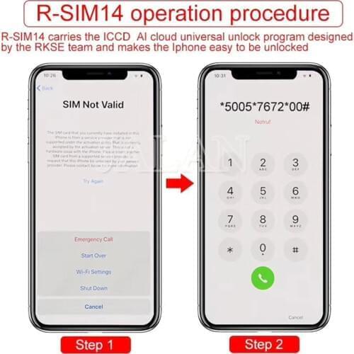 R-SIM V16/V18 smart activation unlock support card edit iccid no need dongle for iphone 5 5S 6 6S 6 plus 7 8 plus X XS XR XSMAX