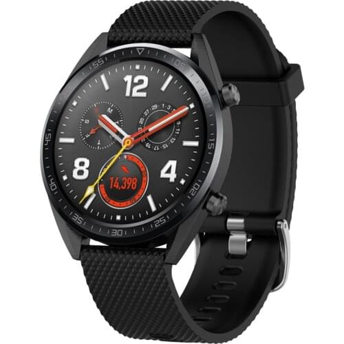 22mm Strap Silicone Watch Band Replacement Bracelet For Xiaomi Amazfit Stratos 2/Pace For Huawei Watch GT For Polar Vantage M