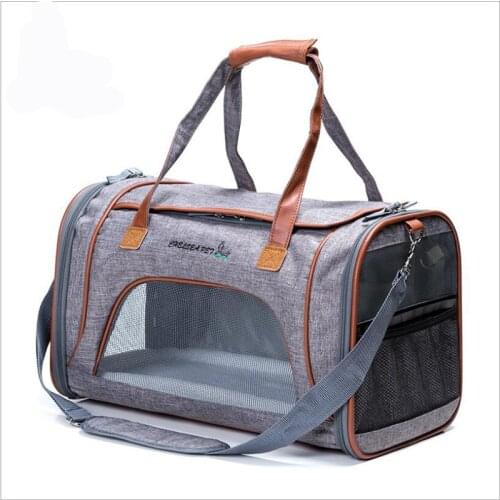 Cat Dog Carrier Bag Portable Handbag backpack for dogs transparent breathable Cat Bag Puppy Carrying Shoulder Pet transport Bag