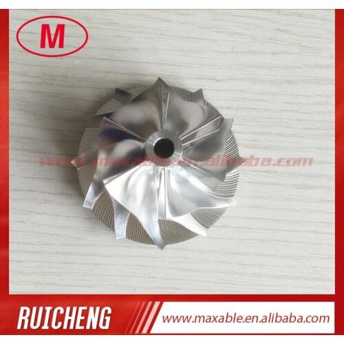 TA31 42.55/60.25mm 6+6 blades 409096-0014 high performance billet/milling/aluminum 2024 compressor wheel