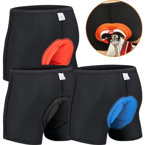 NEW Upgrade Cycling Shorts Cycling Underwear Sponge 3D Padded Shockproof Cycling Underpant Bicycle Shorts Bike Underwear