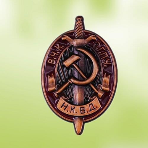 WW2 USSR KGB NKVD Honored worker officer soviet russian award order badge brooch