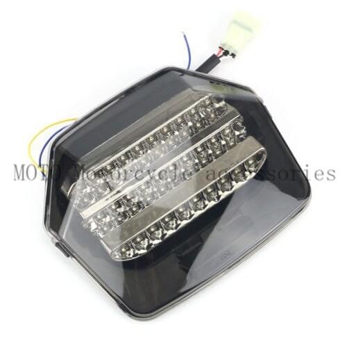 Smoke LED Motorcycle Tail Light Brake Turn Signal Light Lamp For CB400 VTEC superfour 03 04 05 06 07 2008 CB1300 2003