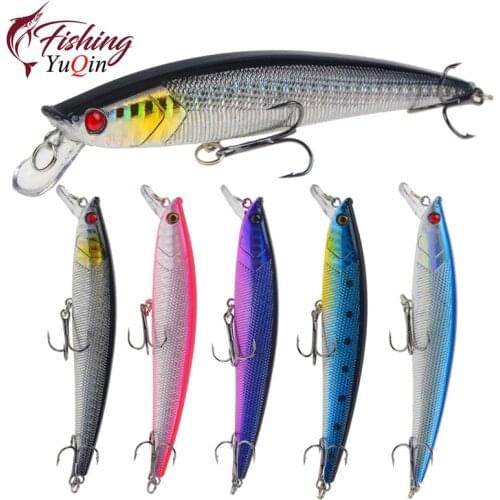 1pcs Fishing Lure 11cm/11g Minnow Crankbait Wobblers 3D Eyes Perch Artificial Bait Pike Carp Bait Swim Bait Fishing Pesca