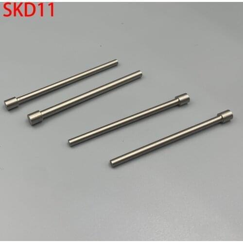 10*70 10x70 10*80 10x80 10*90 10x90 10mm OD HRC60 T Shape Type SKD11 Press Die Component Straight Plastic Mold Ejector Punch Pin
