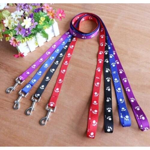120cm Long High Quality Nylon Dog Pet Leash Lead for Daily Walking 1.0cm 1.5cm 2.0cm 4 Colors