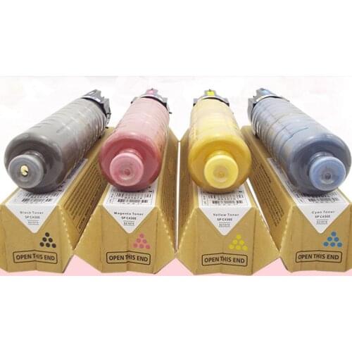 4pc new SP C431 copier color toner cartridge compatible for Ricoh SPC440DN SPC430 ,laser toner kit printer toner for Sp c440dn