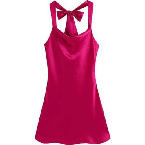 Aonibeier Pink Summer Dresses