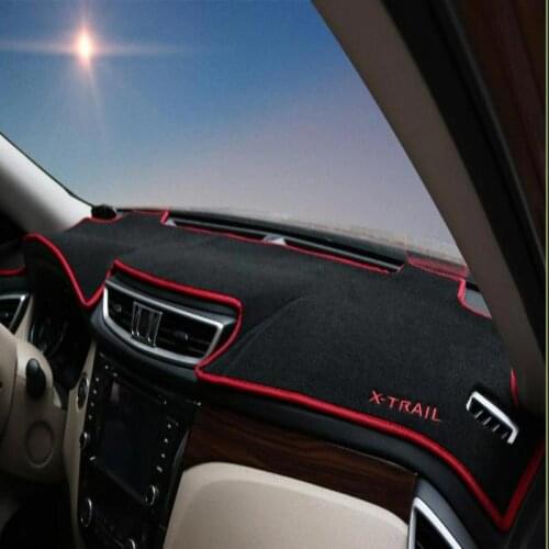 Car For 2014-2019 Nissan X-Trail T32 Auto Accessories Styling Dashboard Protector Pad Central Control Panel Sun Protection Mat