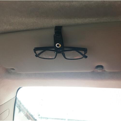 Car Sunglasses Holder For Smart Fortwo Forfour 453 451 450 Crossblade City City-Coupe Roadster Forjeremy Sun Visor Glasses Clip