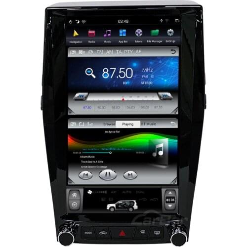 Carbar 13.6" Tesla Vertical Screen Android Car DVD GPS Radio Navigation Stereo Audio Head Unit Player For Ford Edge 2015-2019